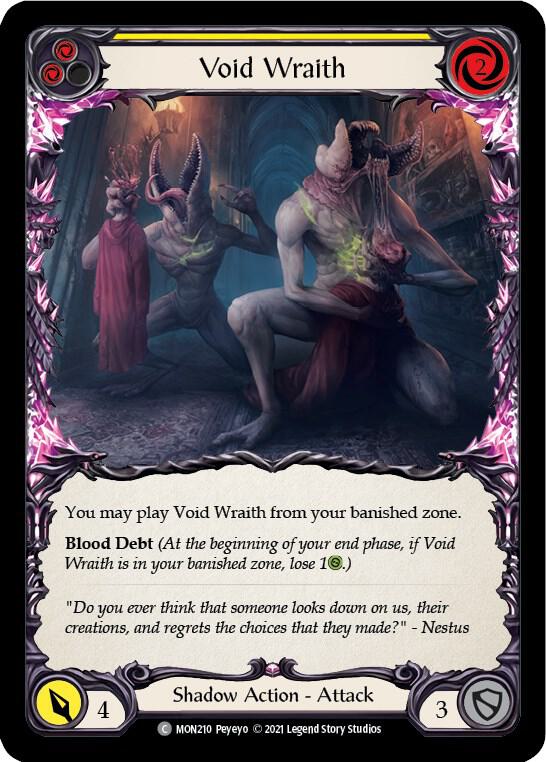 Void Wraith (Yellow) card image