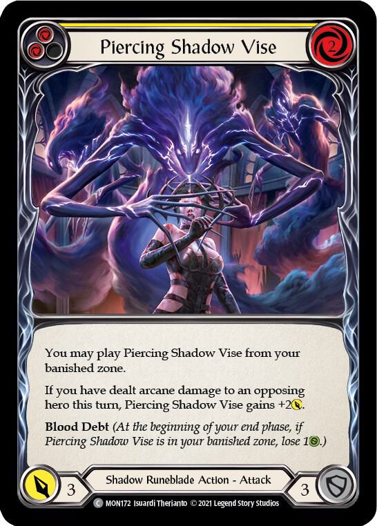 Piercing Shadow Vise (Yellow) card image