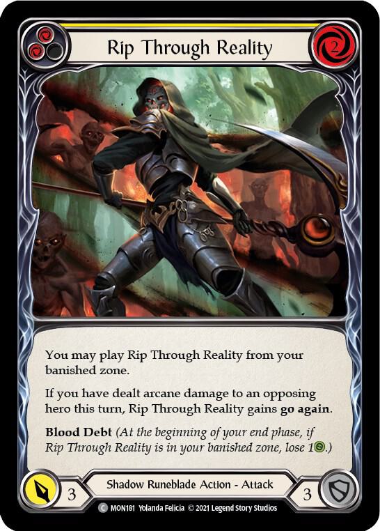 Rip Through Reality (Yellow) card image
