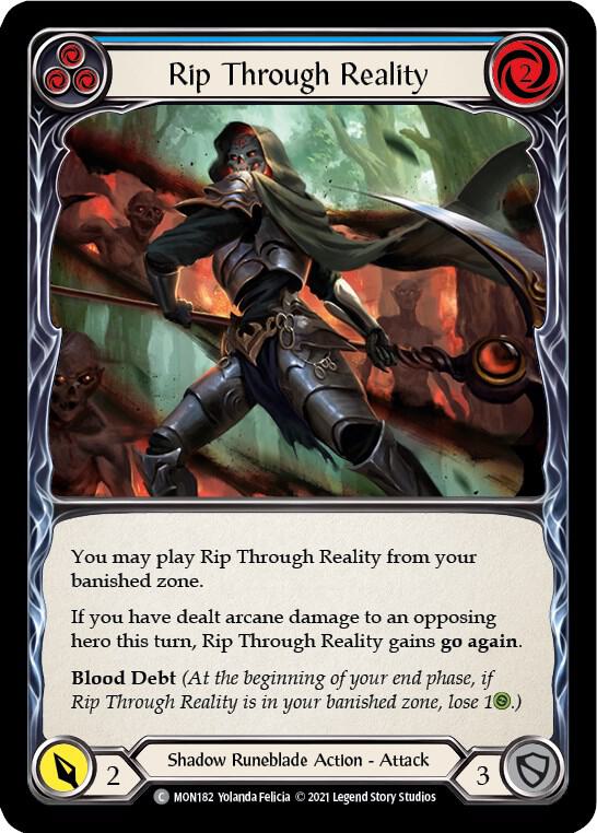 Rip Through Reality (Blue) card image