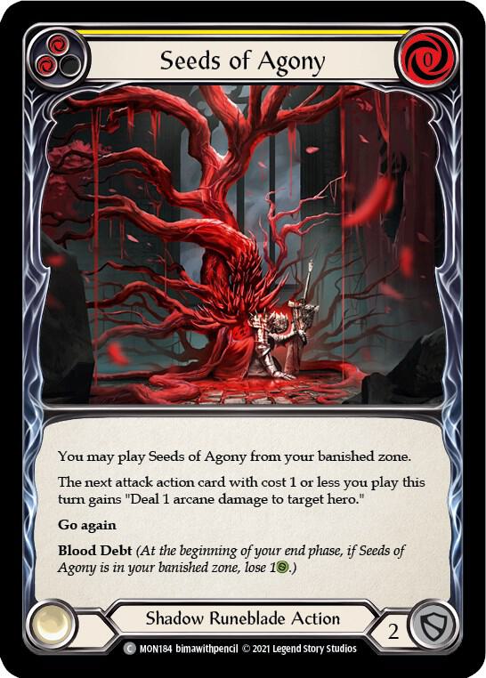 Seeds of Agony (Yellow) card image