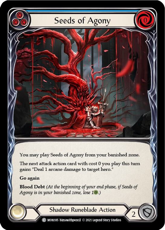 Seeds of Agony (Blue) card image