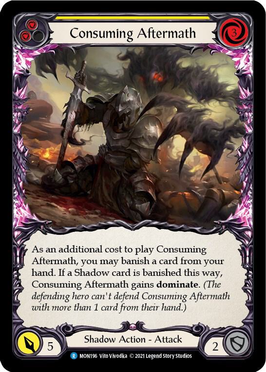 Consuming Aftermath (Yellow) card image