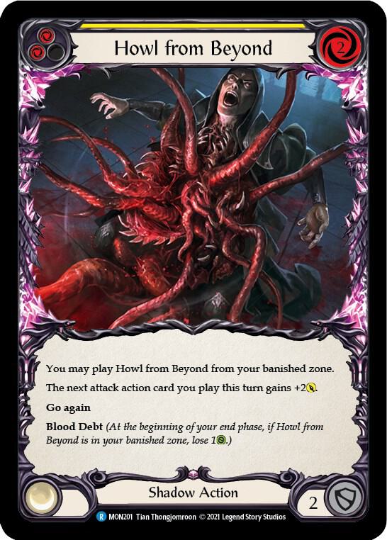 Howl from Beyond (Yellow) card image