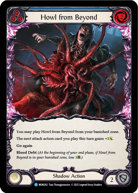 Howl from Beyond (Blue) card image