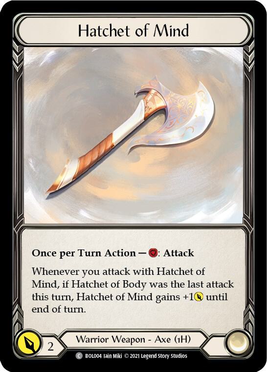 Hatchet of Mind card image