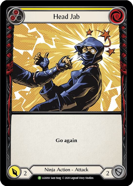 Head Jab (Yellow) - LGS018 card image