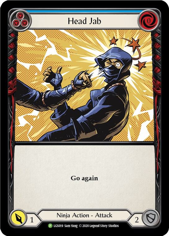 Head Jab (Blue) - LGS019 card image