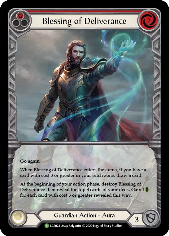 Blessing of Deliverance (Red) - LGS023 card image