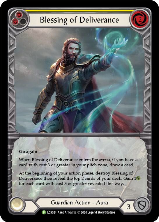 Blessing of Deliverance (Yellow) - LGS024 card image