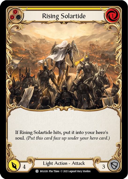 Rising Solartide (Yellow) card image
