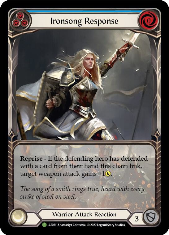 Ironsong Response (Blue) - LGS031 card image
