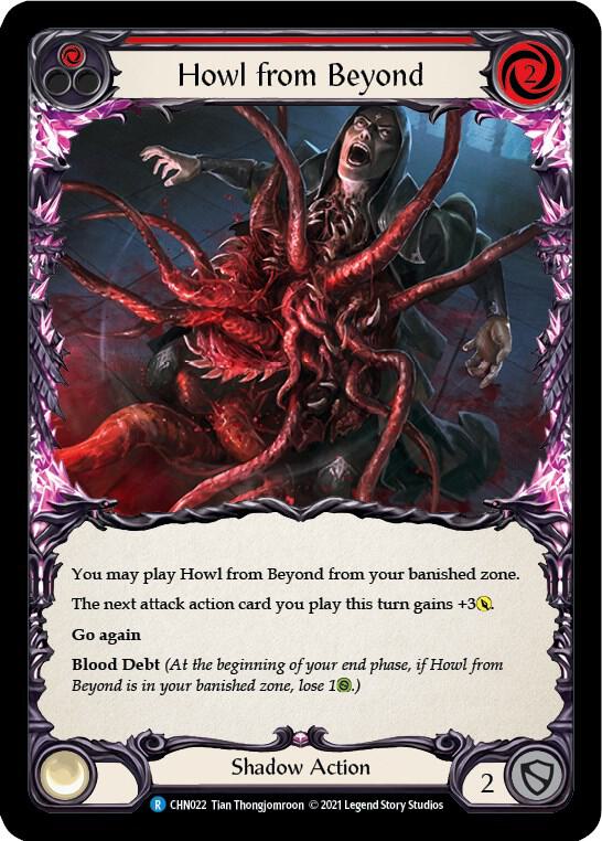 Howl from Beyond (Red) card image
