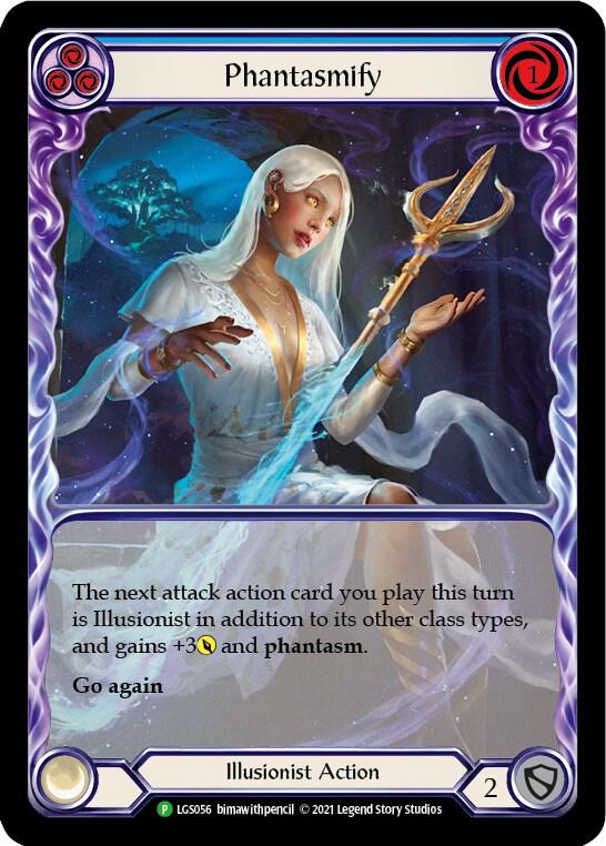 Phantasmify (Blue) (Extended Art) - LGS056 card image