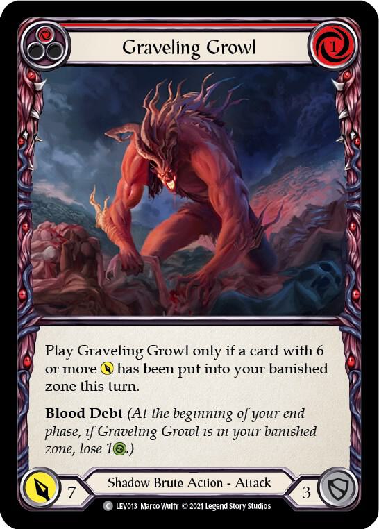 Graveling Growl (Red) card image