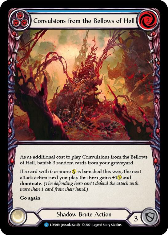 Convulsions from the Bellows of Hell (Blue) card image