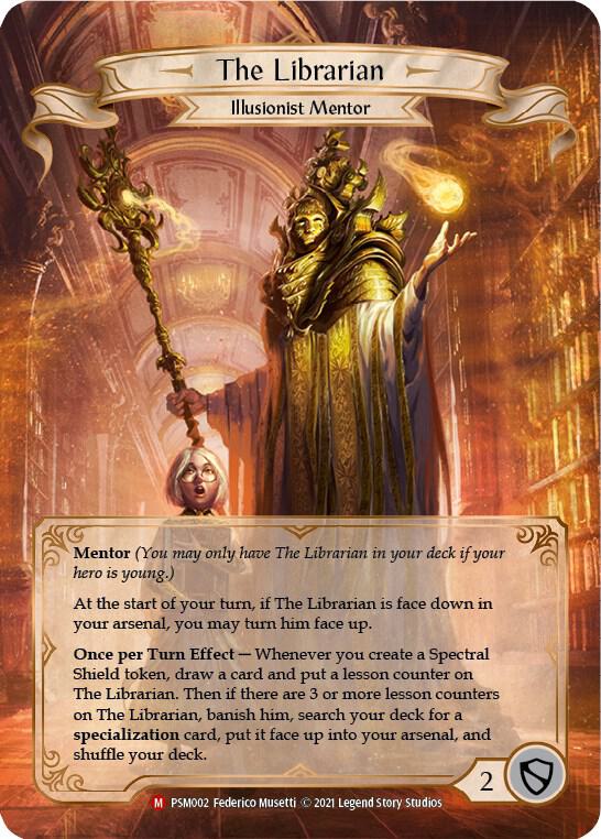 The Librarian card image