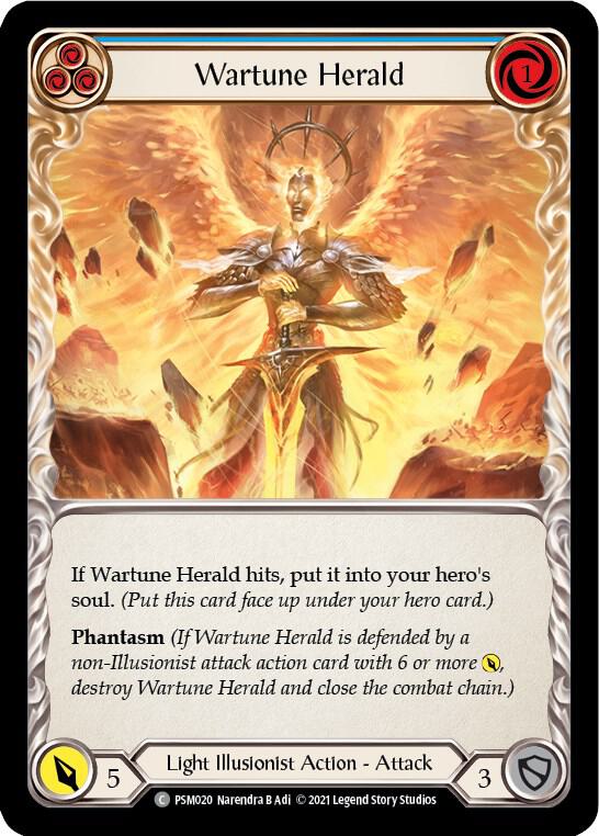 Wartune Herald (Blue) card image