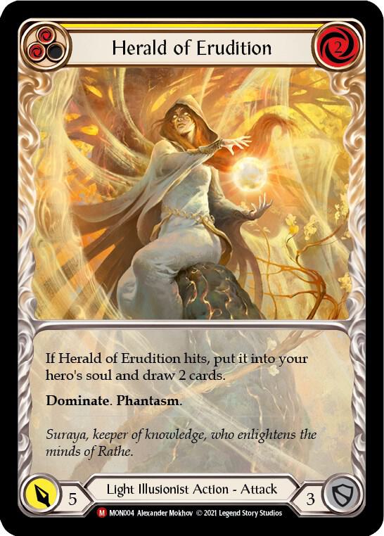 Herald of Erudition (Extended Art) card image