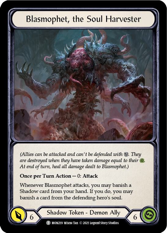 Blasmophet, the Soul Harvester // Ursur, the Soul Reaper card image