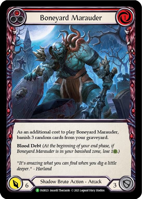 Boneyard Marauder (Red) - FAB023 card image
