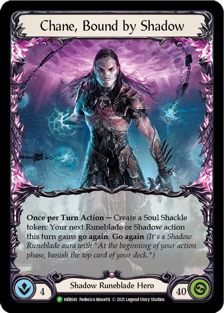 Chane, Bound by Shadow (Rainbow) - HER041 card image