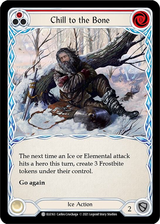 Chill to the Bone (Red) card image