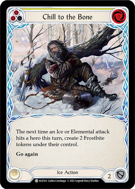 Chill to the Bone (Yellow) card image