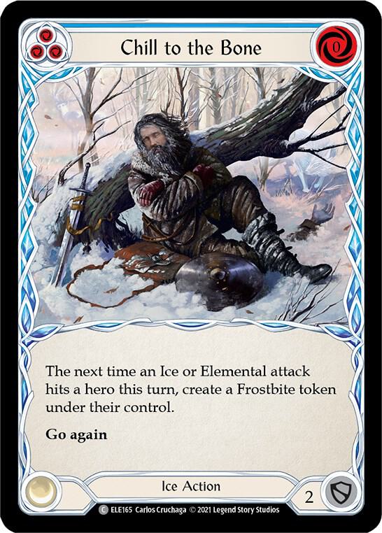 Chill to the Bone (Blue) card image