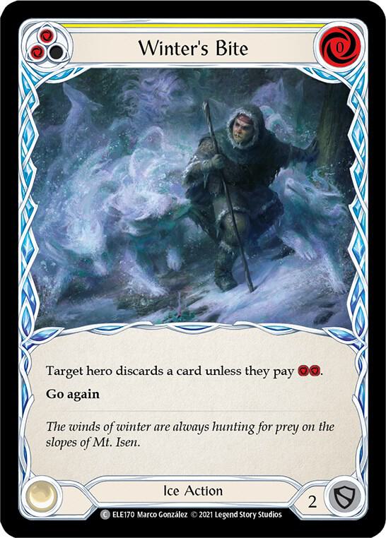 Winter's Bite (Yellow) card image