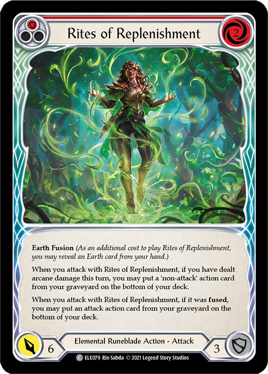 Rites of Replenishment (Red) card image