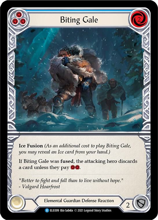 Biting Gale (Blue) card image