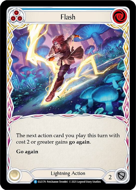 Flash (Blue) card image