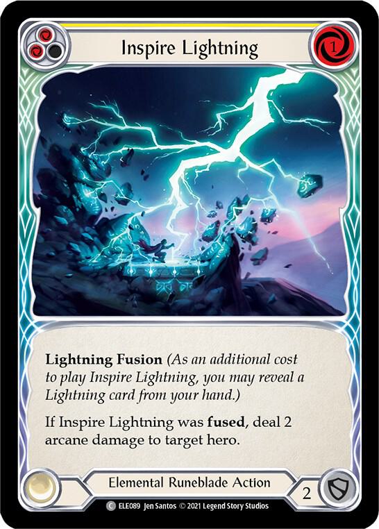 Inspire Lightning (Yellow) card image