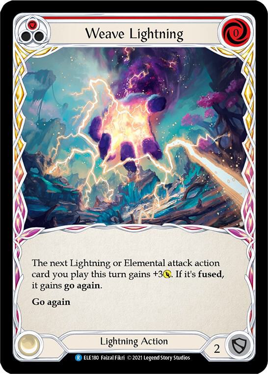 Weave Lightning (Red) card image