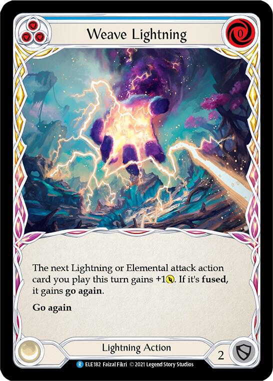 Weave Lightning (Blue) card image