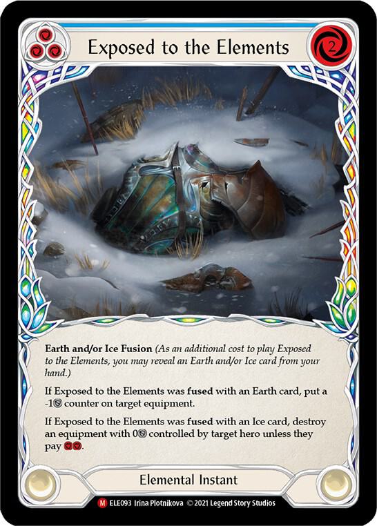 Exposed to the Elements card image