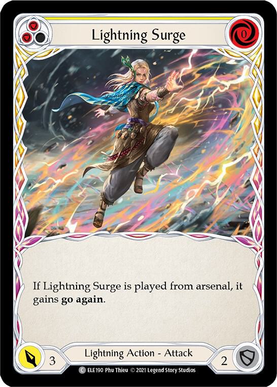 Lightning Surge (Yellow) card image