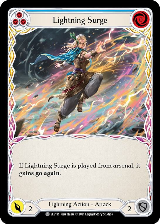 Lightning Surge (Blue) card image