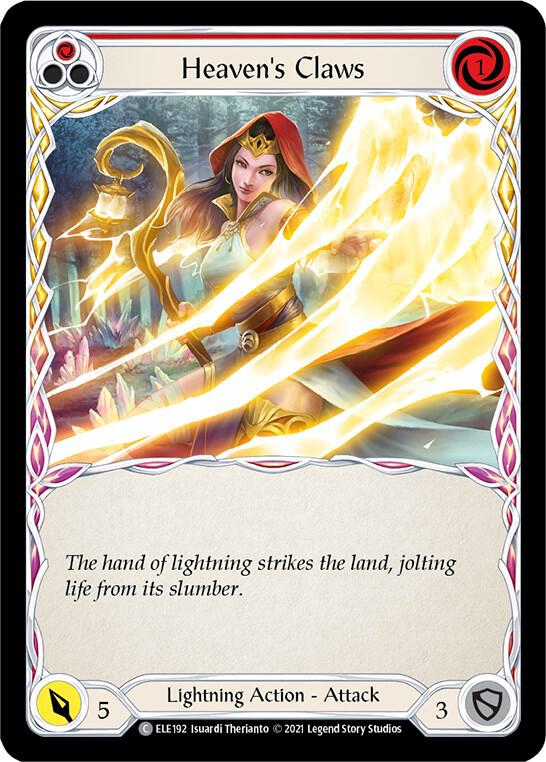 Heaven's Claws (Red) card image