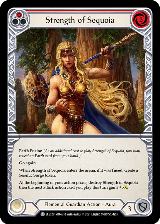 Strength of Sequoia (Red) card image