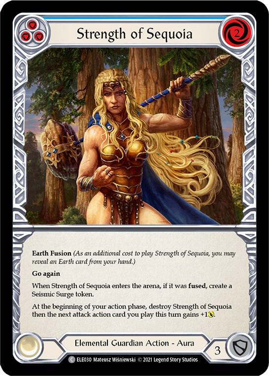 Strength of Sequoia (Blue) card image