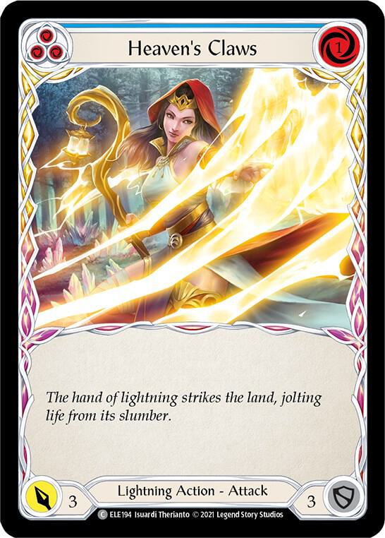 Heaven's Claws (Blue) card image