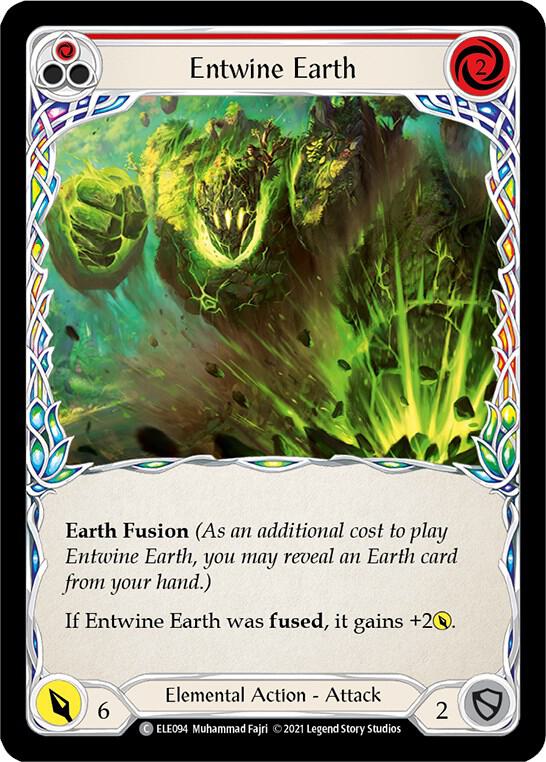 Entwine Earth (Red) card image