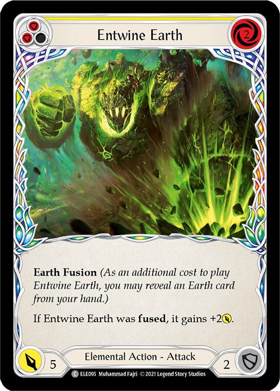Entwine Earth (Yellow) card image