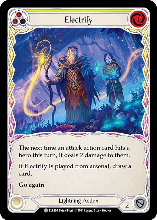 Electrify (Yellow) card image