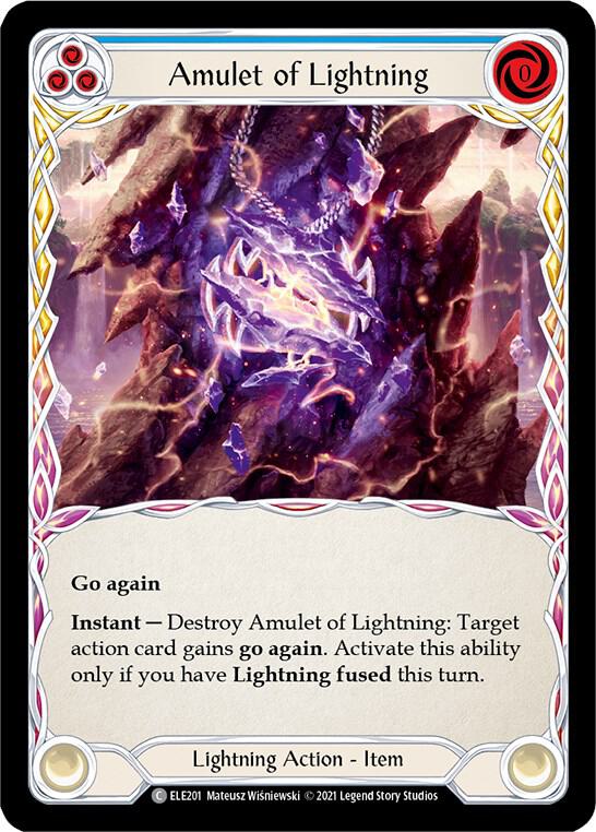 Amulet of Lightning card image