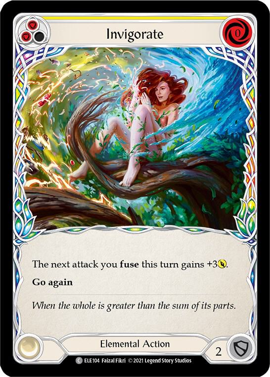 Invigorate (Yellow) card image