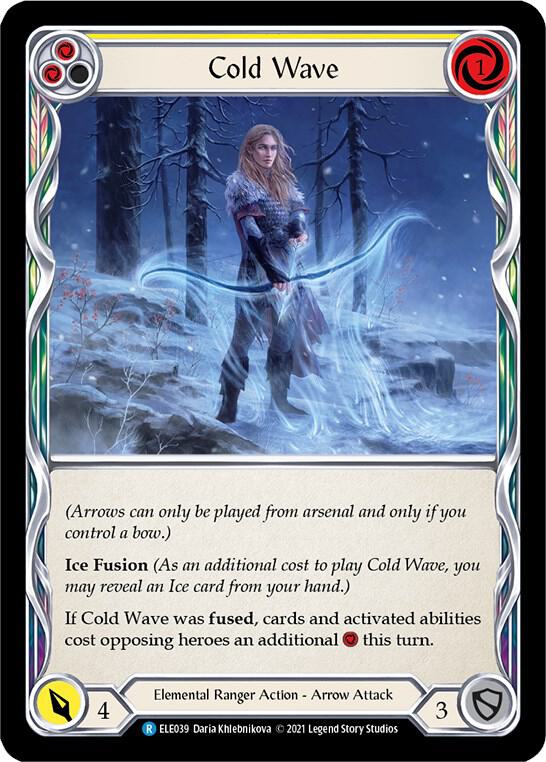 Cold Wave (Yellow) card image