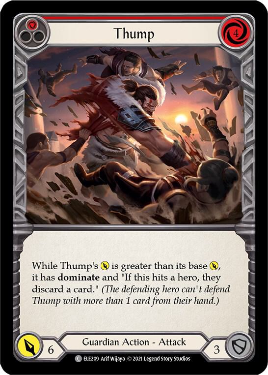 Thump (Red) card image